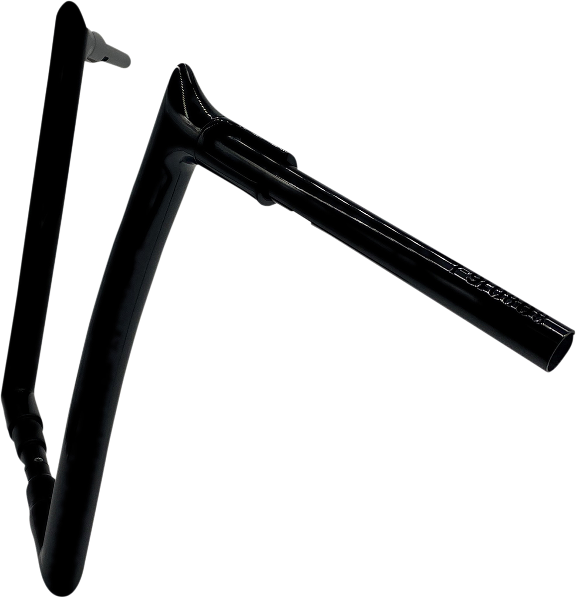 FAT BAGGERS INC. 1-1/2" EZ Install Pointed Top Handlebar - 16" - Black 808016-B