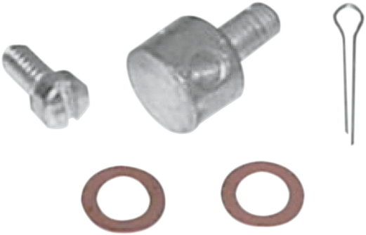COLONY Throttle Lever Wire Block - Linkert/Bendix Carburetor - Oversized (+.005") - Kit 2664-5
