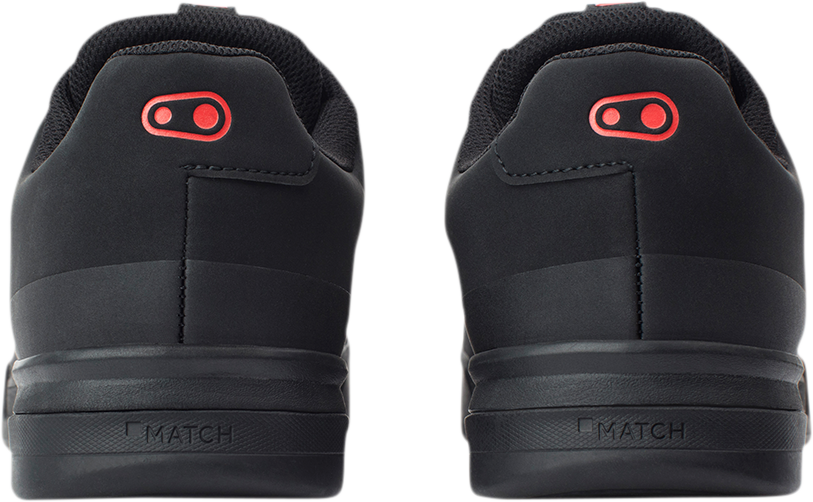 CRANKBROTHERS Mallet Lace Clip-In Shoes - Black/Red - US 10.5 MAL01030A-10.5