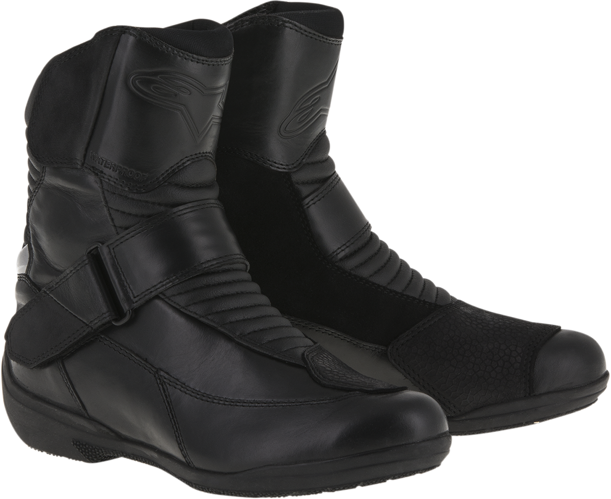 ALPINESTARS Stella Valencia Waterproof Boots - Black - US 9 / EU 41 2442216-10-41