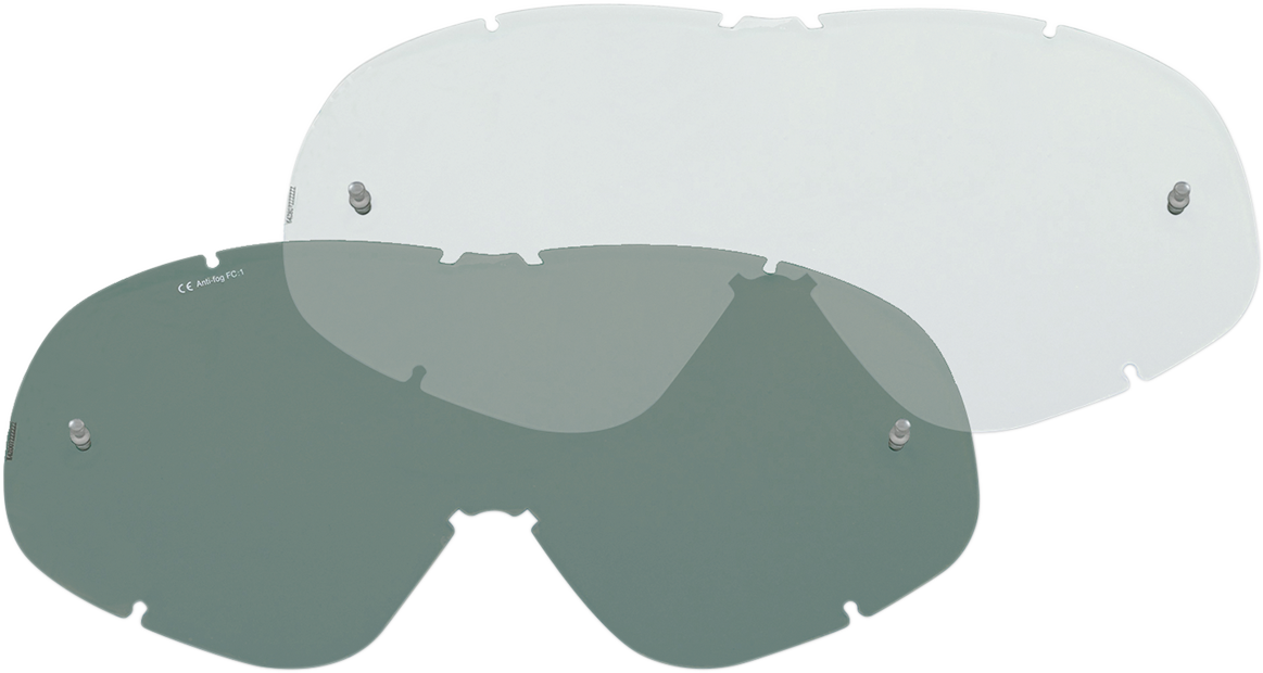 MOOSE OFFROAD Qualifier Lens - Blue 2602-0581