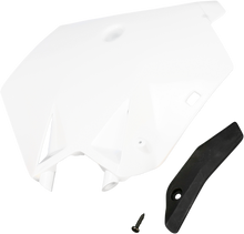 ACERBIS Front Number Plate - White 2253080002