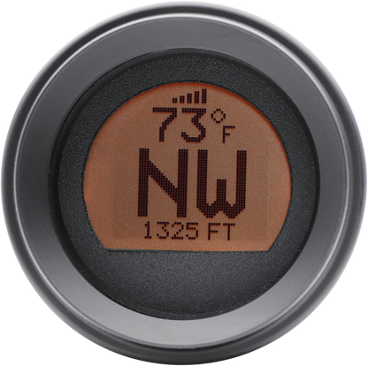 DAKOTA DIGITAL 2-3/16" Stand-Alone LCD GPS Compass - Black/Black MCH-GPS17-K-K