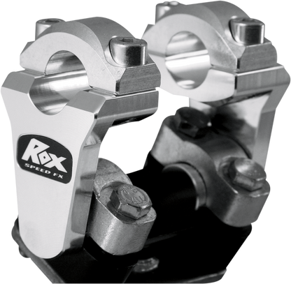 ROX SPEED FX Pivoting Handlebar Risers for 7/8" Bar Clamps - 2" 1R-P2SSN