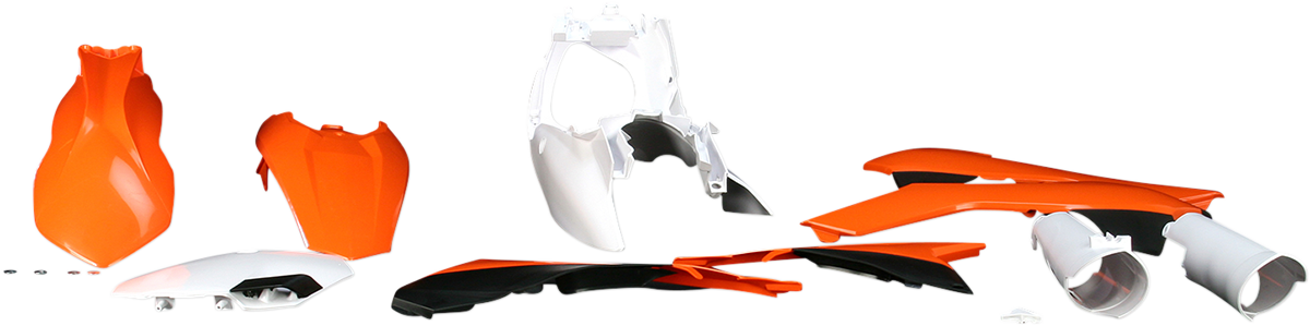 ACERBIS Full Body Kit - '14 OEM Orange/White/Black - KTM - SX/XC '13-'14 2314333914