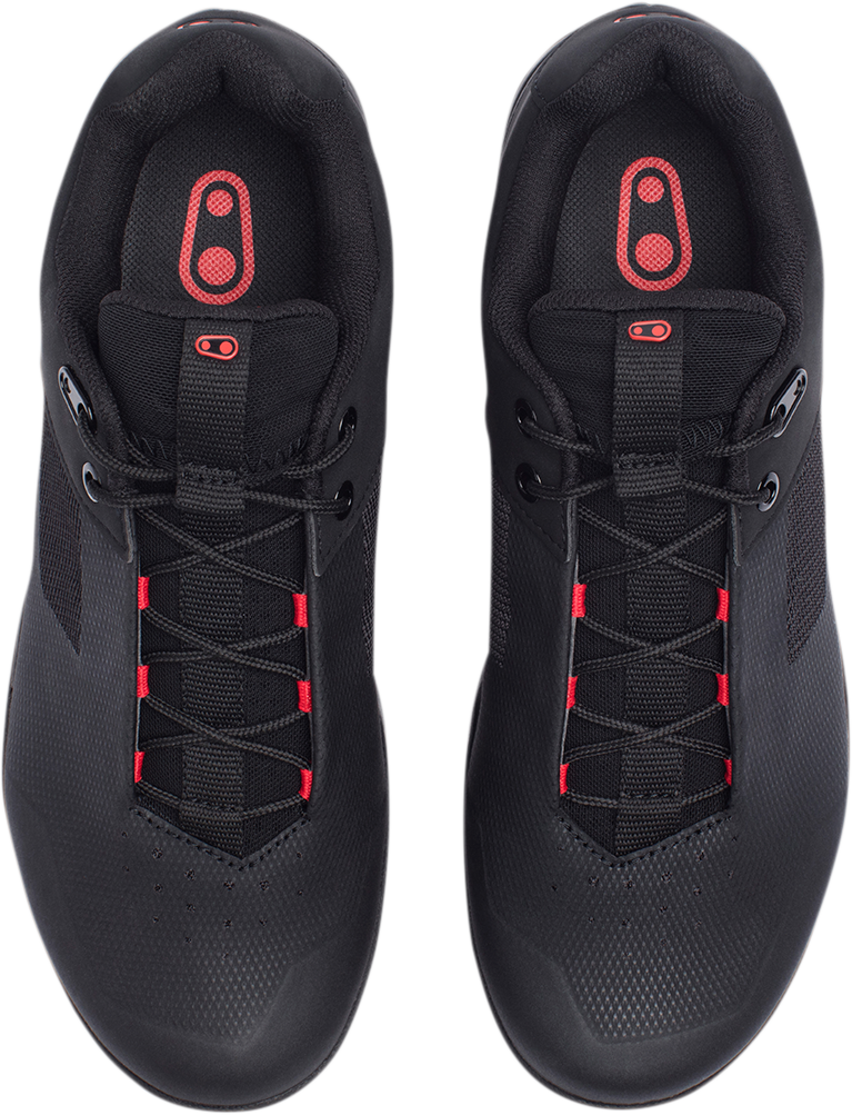 CRANKBROTHERS Mallet Lace Clip-In Shoes - Black/Red - US 14 MAL01030A-14.0