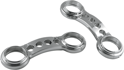CUSTOM CYCLE ENGINEERING Fork Brace - 49 mm - Chrome - '06-'08 FXDWG | '08-'17 FXDF TB 2649-1 WG
