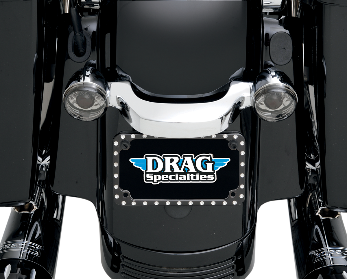 COVINGTONS Frame - License Plate Machined Diamond-Edge - Black C1265-B