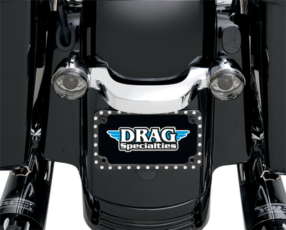 COVINGTONS Frame - License Plate Machined Diamond-Edge - Black C1265-B