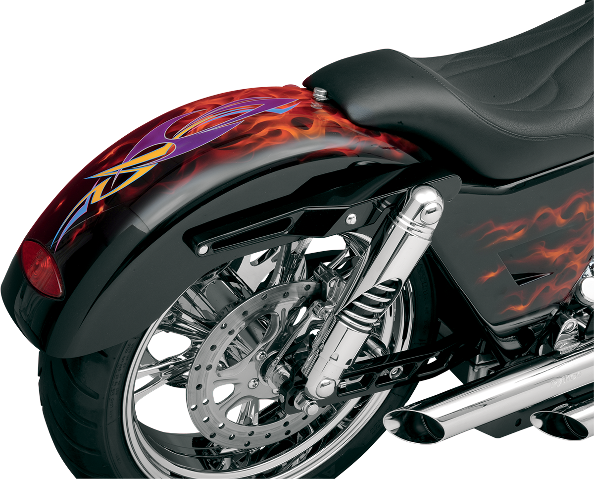 RWD V-TWIN Gambler Custom Rear Fender for Swingarm Frames - 7.25" W x 33.75" L 380332