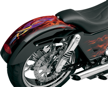RWD V-TWIN Gambler Custom Rear Fender for Swingarm Frames - 7.25" W x 33.75" L 380332