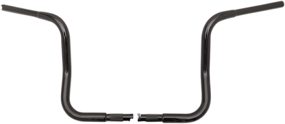 FAT BAGGERS INC. 1-1/4" EZ Install Round Top Handlebar Kit - 16" - Black 909416-B