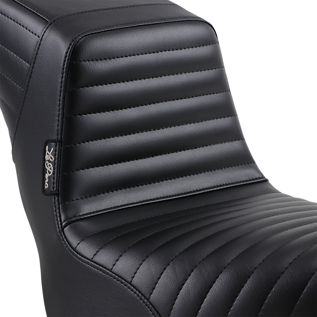 LE PERA Kickflip Seat - Pleated - Black - FX/FL '18-'23 LY-590PT