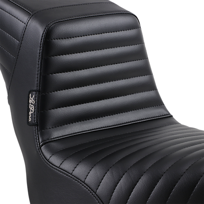 LE PERA Kickflip Seat - Pleated - Black - FX/FL '18-'23 LY-590PT