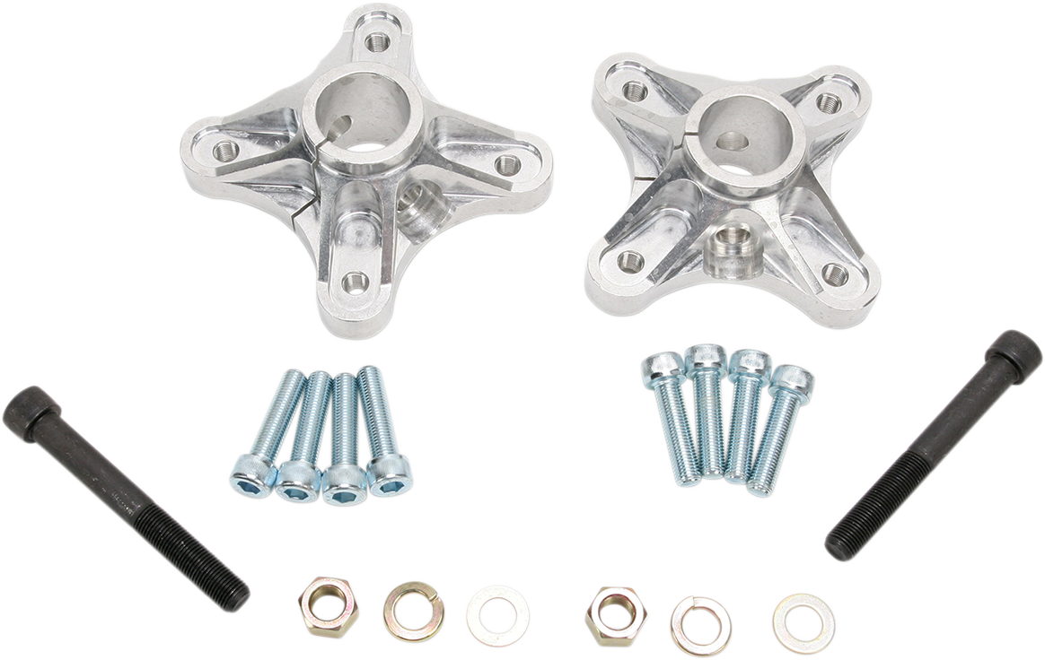 DURA BLUE Wheel Hubs - Rear - X-33/Cast - 0 Spline - 4/110 - Honda 20-1033