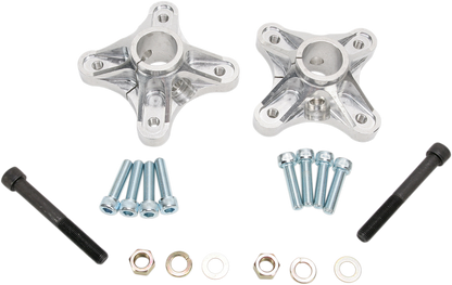 DURA BLUE Wheel Hubs - Rear - X-33/Cast - 0 Spline - 4/110 - Honda 20-1033