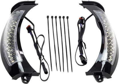 CIRO Headlight Bezel - Black 45251