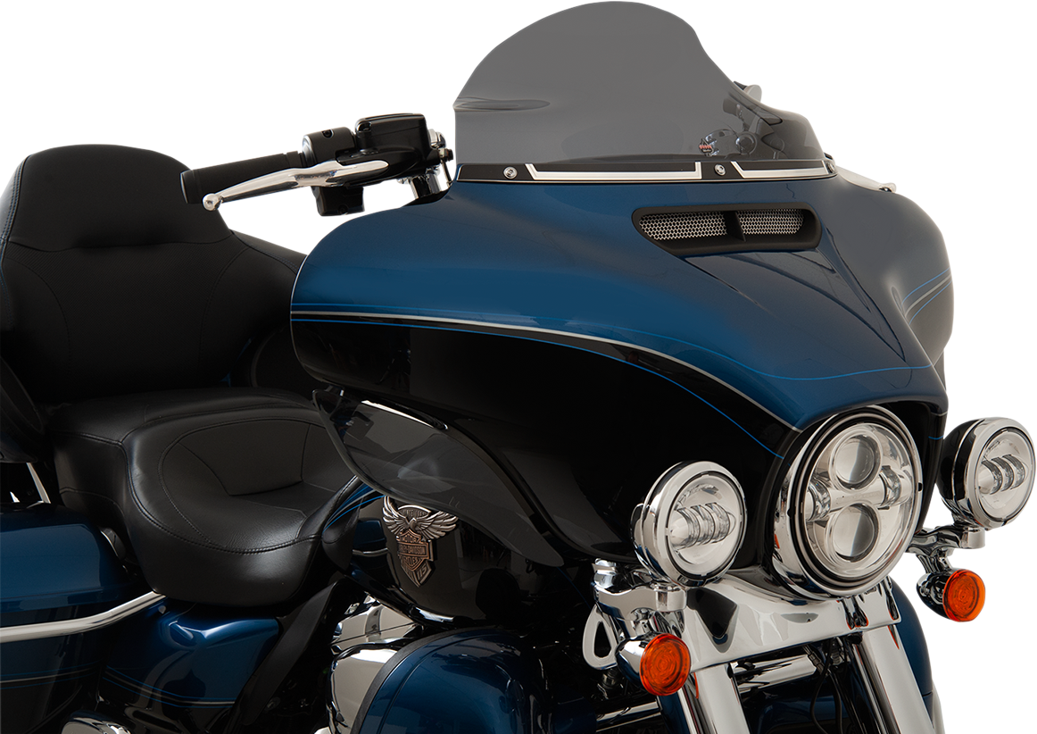 KLOCK WERKS Windshield Trim - FLW - Black Contrast - Harley-Davidson® KWW-01-0361