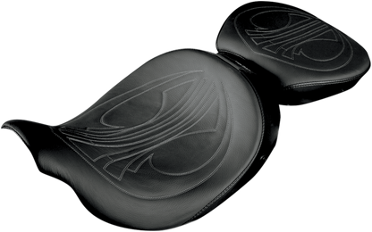 DANNY GRAY Bigseat Pillion - Charcoal Gray Drag Stitch - FL '08-'23 1044DAIR