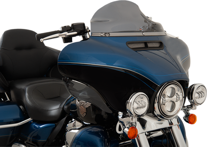 KLOCK WERKS Windshield Trim - KERF - Black Contrast - Harley-Davidson® KWW-01-0363