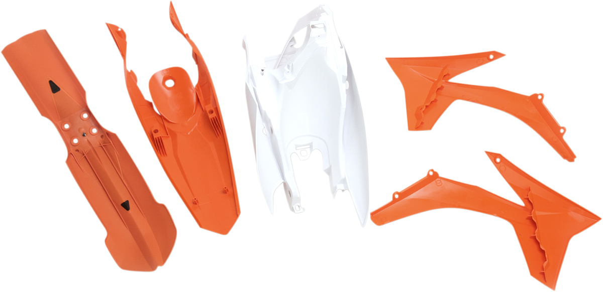 ACERBIS Standard Body Kit - '12 OEM Orange/White - KTM - EX/XC '12-'13 2250393593