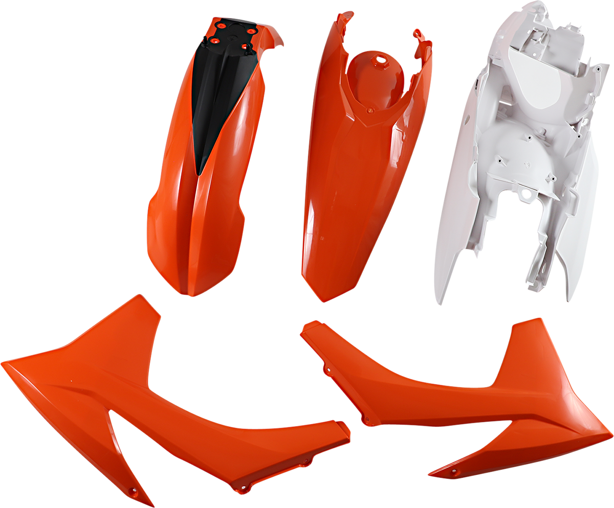 ACERBIS Standard Body Kit - '12 OEM Orange/White - KTM - EX/XC '12-'13 2250393593