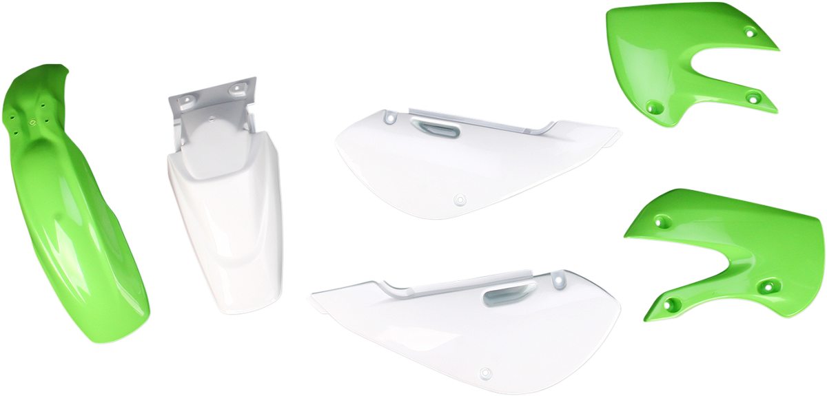 ACERBIS Standard Body Kit - '12 OEM Green/White - Kawasaki | Suzuki '00-'25 2041073914
