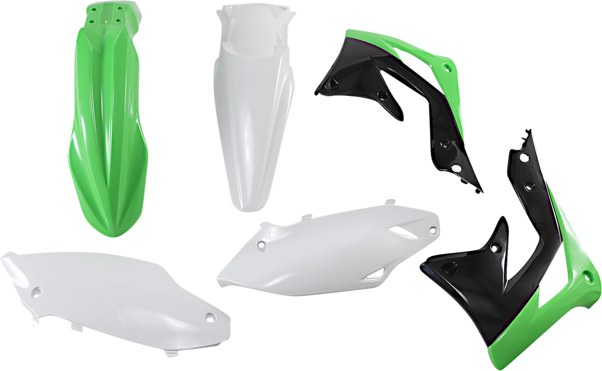 ACERBIS Standard Body Kit - '13 OEM Green/Black/White - Kawasaki - KX '13-'15 2314193914