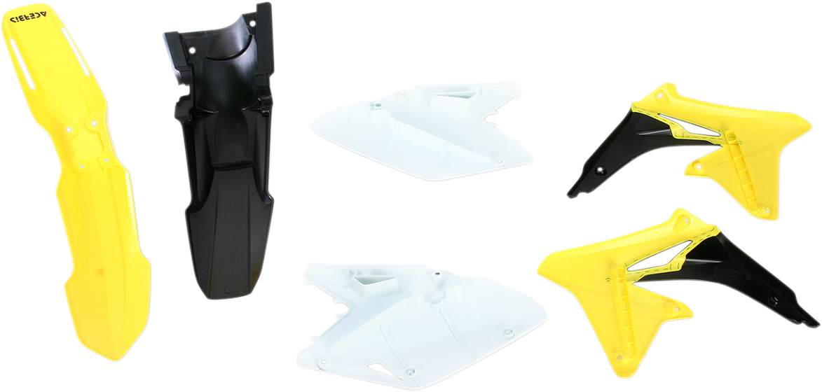 ACERBIS Standard Body Kit - '13 OEM Yellow/Black - Suzuki - RMZ '08-'17 2113823914