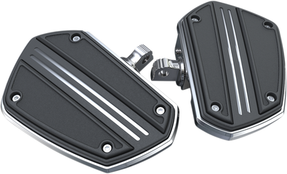CIRO Twin Rail Board - With Adapter - Chrome 60201