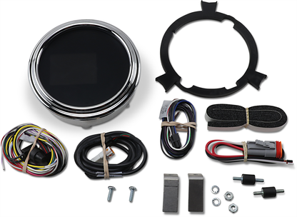 DAKOTA DIGITAL Tank Speedometer - Chrome Bezel - 4.5" - Harley Davidson '99-'03 MLX-2000