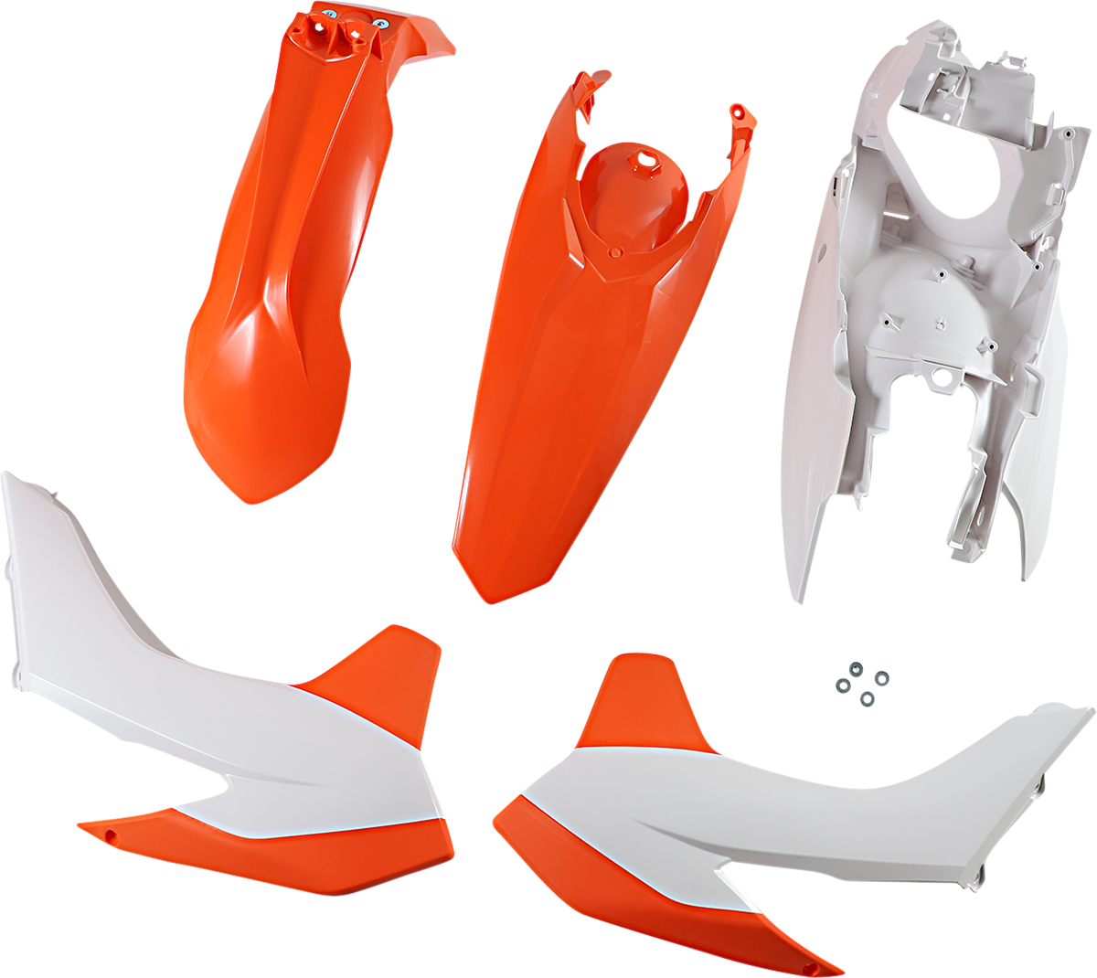 ACERBIS Standard Body Kit - '15 OEM Orange/White - KTM - SX/XC '12-'16 2314314891