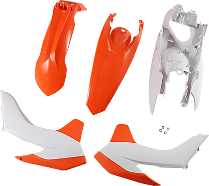 ACERBIS Standard Body Kit - '15 OEM Orange/White - KTM - SX/XC '12-'16 2314314891