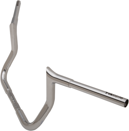 FAT BAGGERS INC. 1-1/4" EZ Install Pointed Top Handlebar - 10" - Chrome 905010