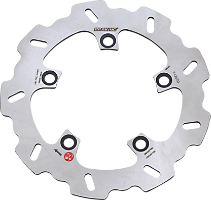 BRAKING Brake Rotor - Rear - YA34RID YA34RID