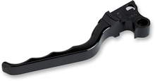 JOKER MACHINE Billet Aluminum Clutch Lever - Grooved - Black 03-31BLK