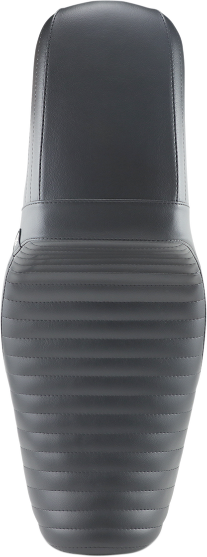 LE PERA Kickflip Daddy Long Legs Seat - Pleated - Black - FX '06-17 LK-591DLPT