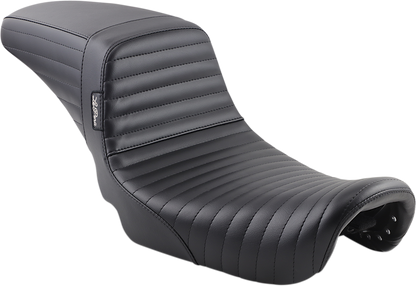 LE PERA Kickflip Daddy Long Legs Seat - Pleated - Black - FX '06-17 LK-591DLPT