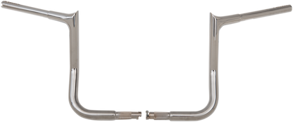FAT BAGGERS INC. 1-1/4" EZ Install Pointed Top Handlebar - 12" - Chrome 905012