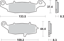 SBS HS Brake Pads - V-Strom - 705HS 705HS