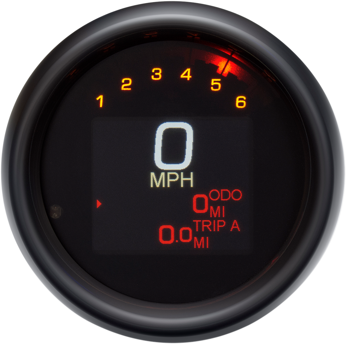 DAKOTA DIGITAL Tank Speedometer - Black Bezel - 3-3/8" MLX-3000-K