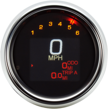 DAKOTA DIGITAL Tank Speedometer - Chrome Bezel - 3-3/8" MLX-3004
