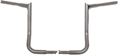 FAT BAGGERS INC. 1-1/4" EZ Install Pointed Top Handlebar - 14" - Chrome 905014