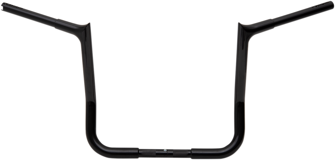 FAT BAGGERS INC. 1-1/4" EZ Install Pointed Top Handlebar - 14" - Black 905014-B