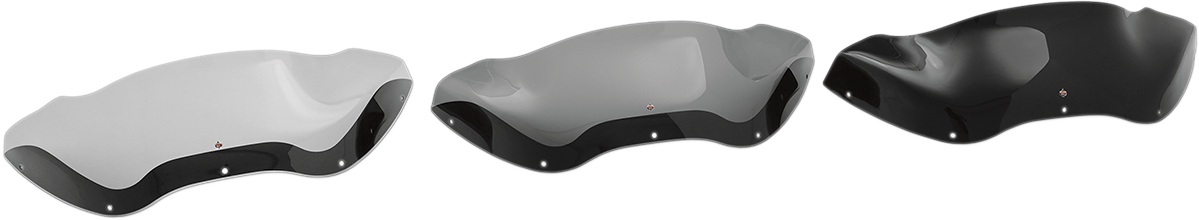 KLOCK WERKS Flare™ Windshield - 8" - Tinted - '98-'13 FLTR KWW-01-0194