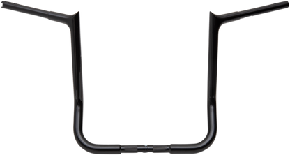FAT BAGGERS INC. 1-1/4" EZ Install Pointed Top Handlebar - 16" - Black 905016-B