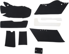 DRAG SPECIALTIES SEATS Saddlebag Lining Kit - Black - FL '14-'22 3501-0943