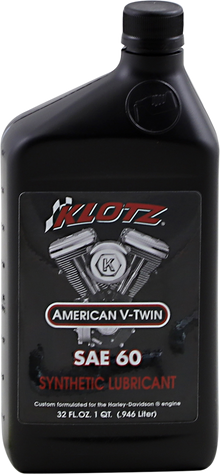KLOTZ OIL V Twin Synthetic Oil - 60W - 1 U.S. quart KH-60