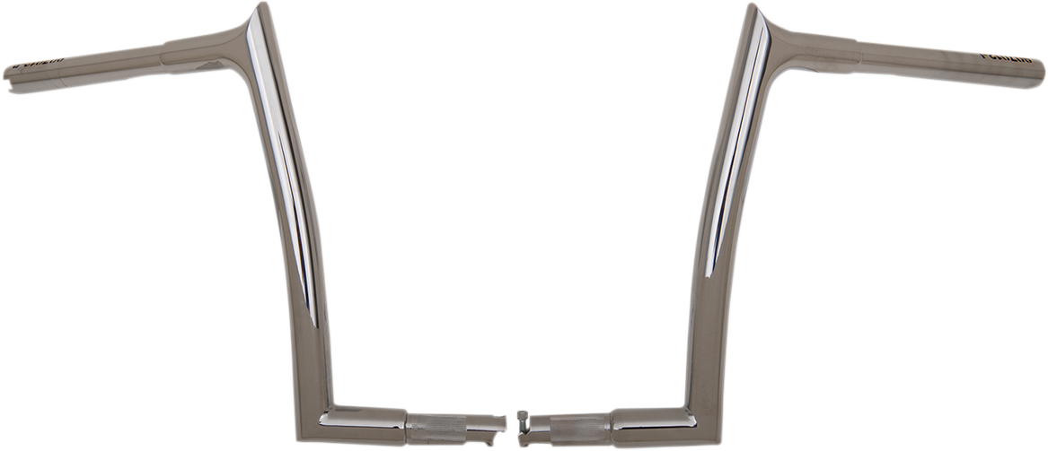 FAT BAGGERS INC. 1-1/4" EZ Install Pointed Top Handlebar - 12" - Chrome 907012