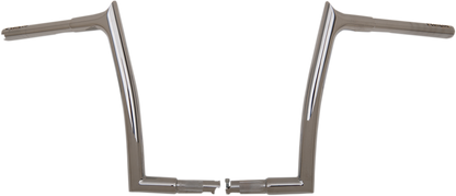 FAT BAGGERS INC. 1-1/4" EZ Install Pointed Top Handlebar - 12" - Chrome 907012